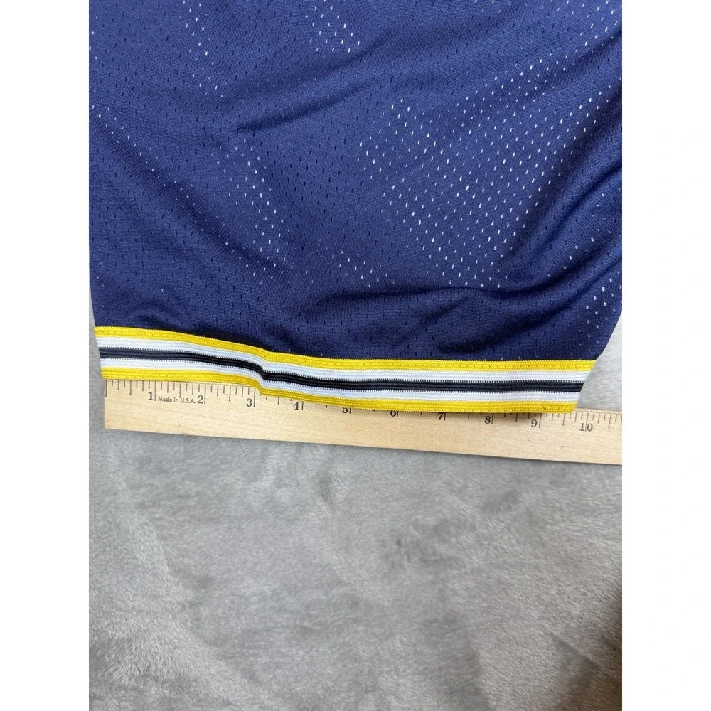 Just Don Michigan Wolverines Shorts Mens M Blue NCAA Jordan Mesh Basketball USA